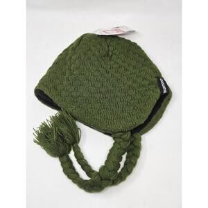 Burton Padded Beanie Knit Snowboard O/S Tasles Green